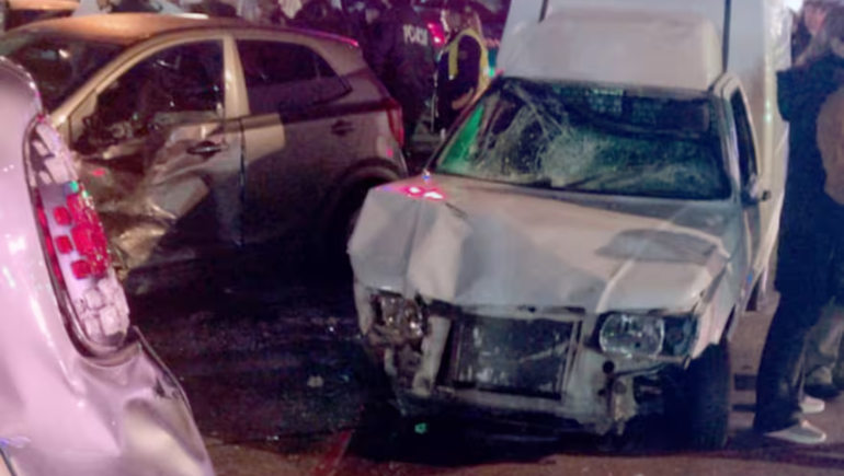 Un dramático accidente ocurrió al finalizar un recital de La Konga. Foto: Captura Telemundouy