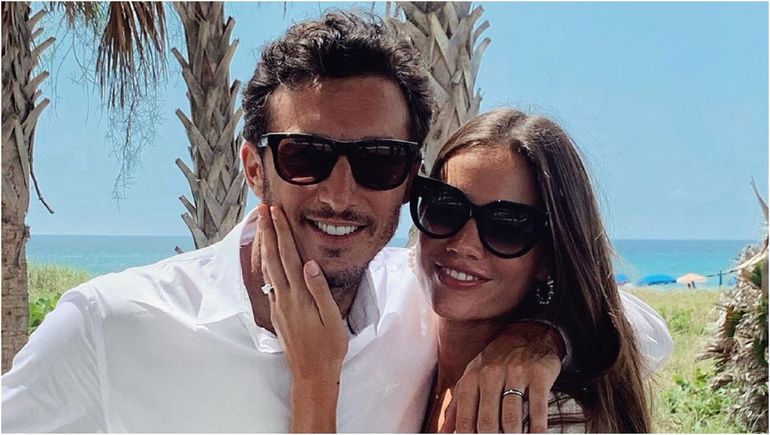 La primera foto de la boda secreta de Pico Mónaco y Diana Arnopoulos, en Grecia