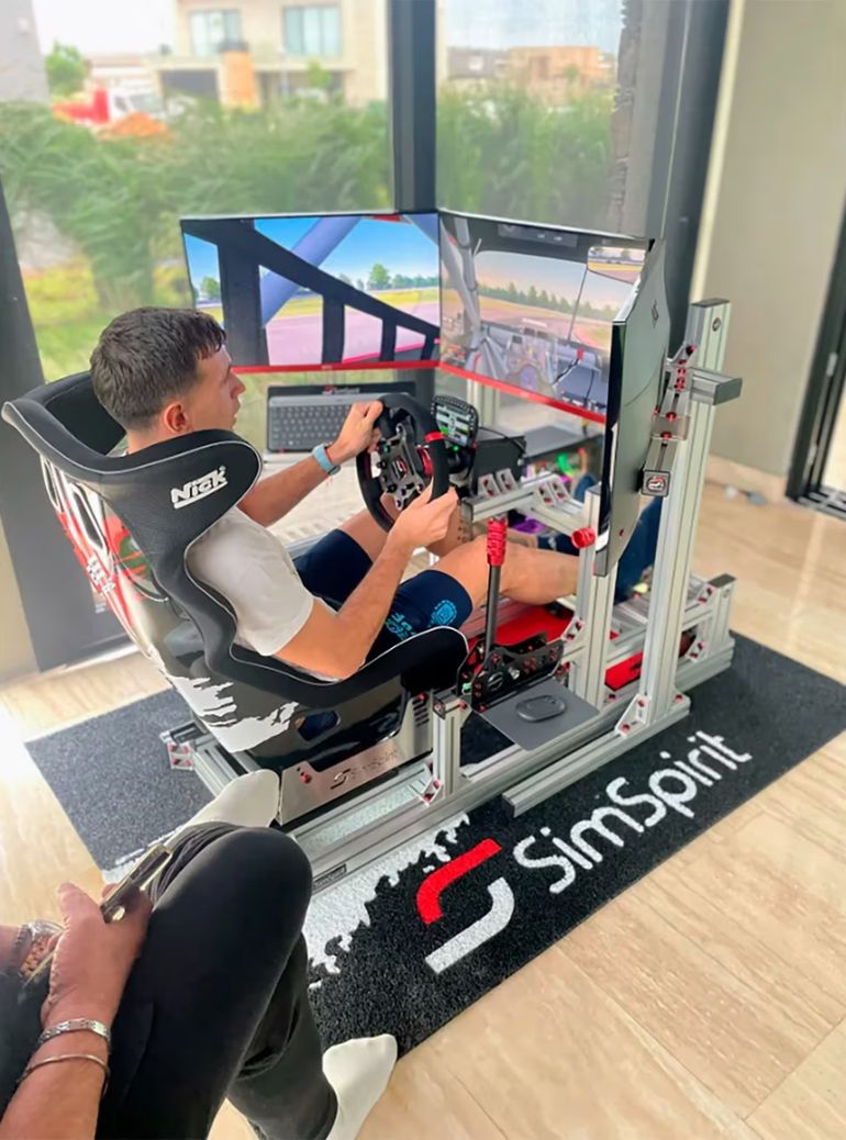 El simulador del Dibu Martínez El simulador del Dibu Martínez