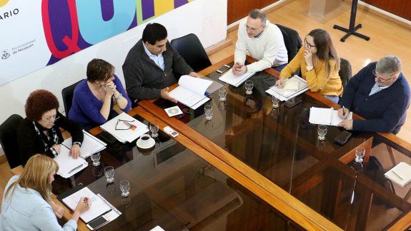 El equipo de Gaido pidió visitar las obras en marcha