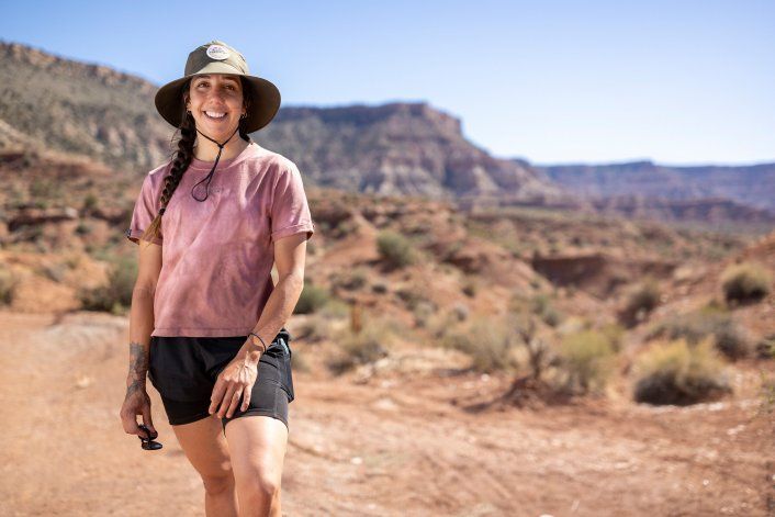 Una neuquina entre las ciclistas más audaces del mundo