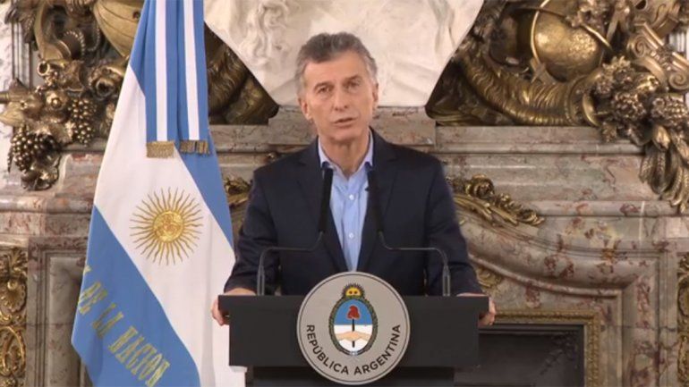 Macri: Nuestra cadena nacional son las cosas verdaderas