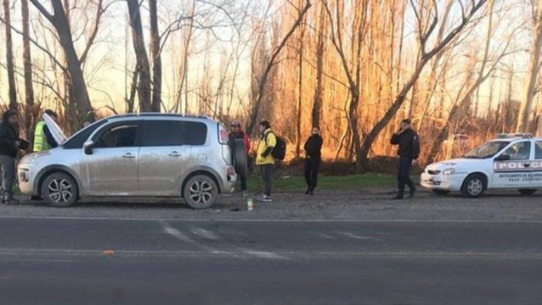 Ruta 22: cayeron dos neuquinos con un inhibidor de alarmas