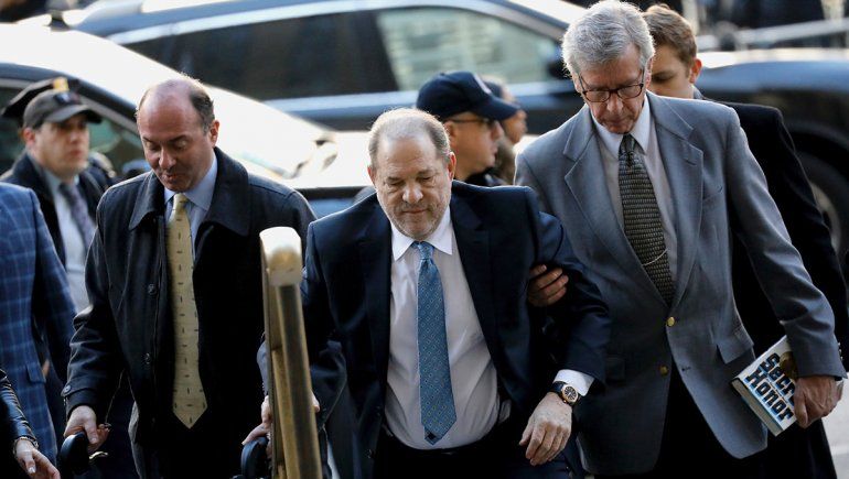 Weinstein fue hallado culpable de abuso sexual y violación