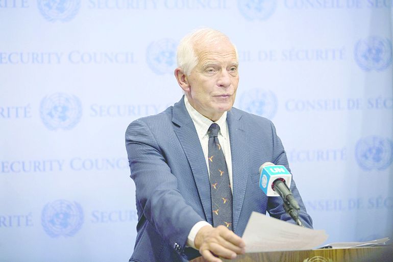 El jefe de la diplomacia de la Unión Europea (UE), el español Josep Borrell, le envió un mensaje fuerte al Kremlin.