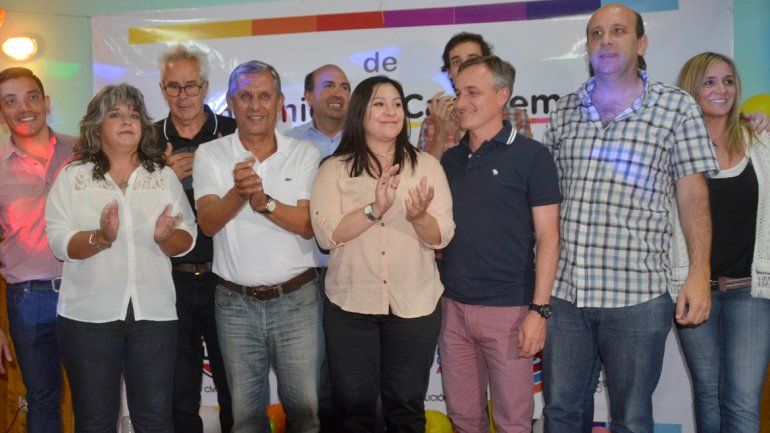 En el Club Unión de Zapala. Quiroga oficializó la mesa coordinadora de Cambiemos en la zona centro.&nbsp;