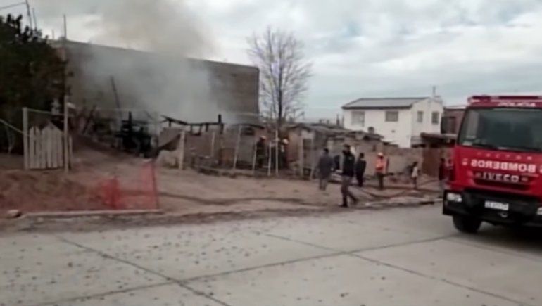 Zulema perdió su casa por un incendio