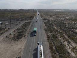 La Ruta 69 es clave para la logística de Vaca Muerta. La Ruta 69 es clave para la logística de Vaca Muerta.