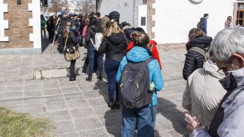por el corte en los puentes, el tren del valle no dio abasto por el corte en los puentes, el tren del valle no dio abasto