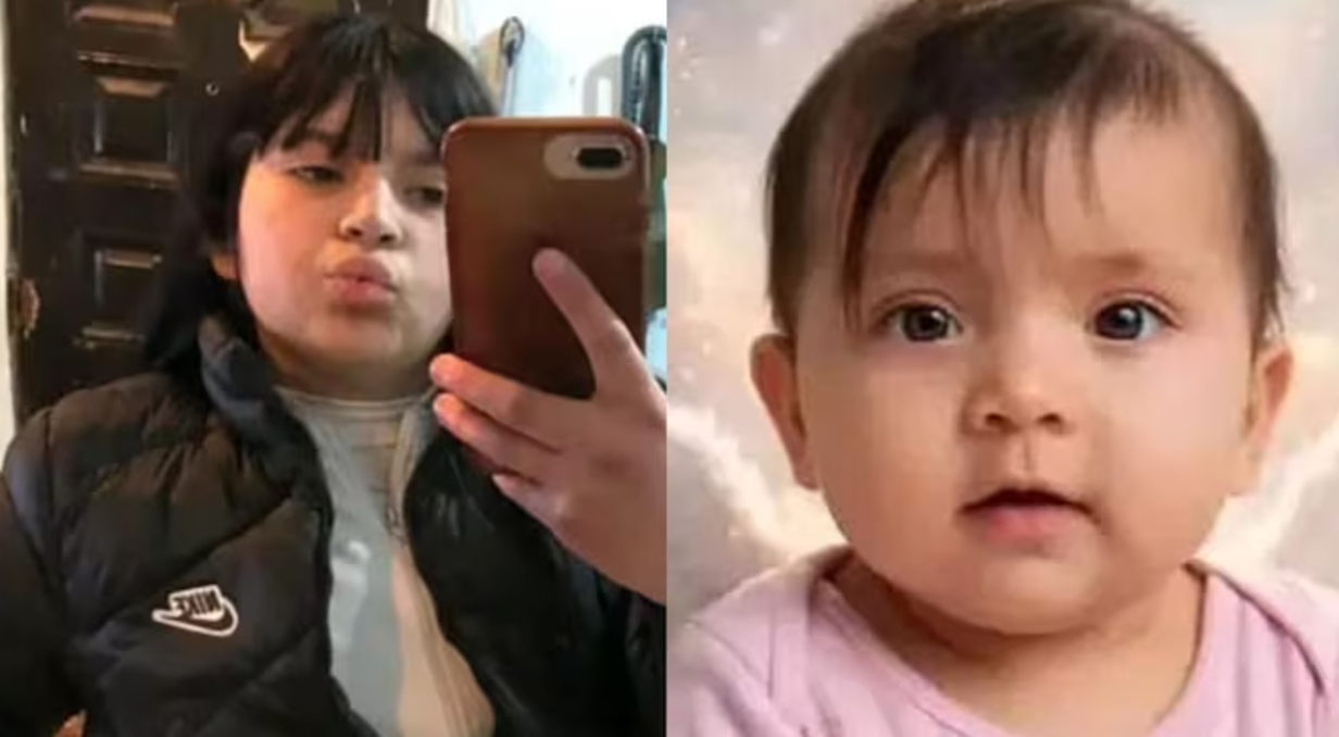 La pequeña de 11 meses sufrió una herida de arma de fuego en la zona abdominal y murió poco después.