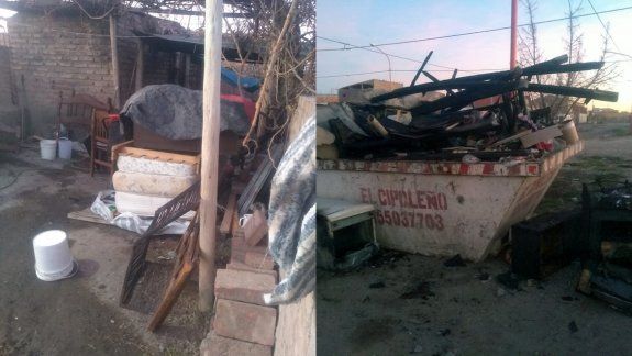 Explotó un lavarropas