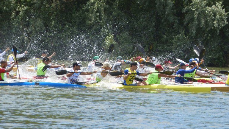 Etapa clave en la Regata del Río Negro con la contrarreloj