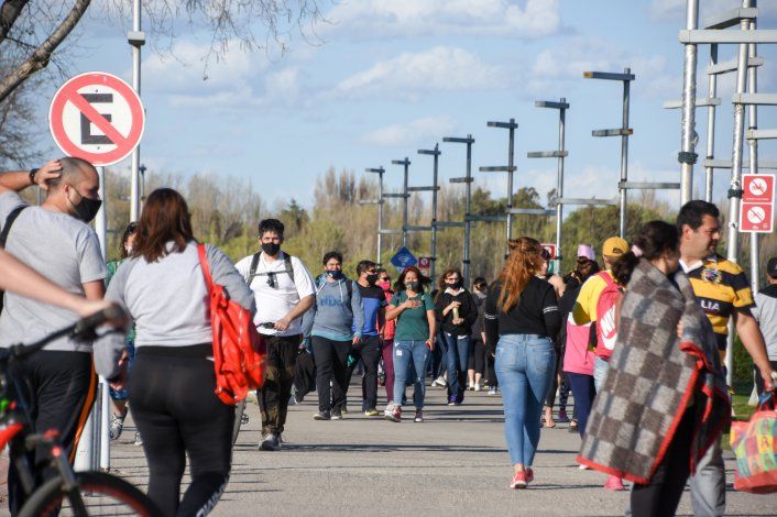 Se reportan menos de 10 contagios de COVID por día en la provincia de Neuquén.