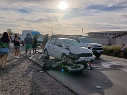 El siniestro ocurrió este viernes en Plottier. El siniestro ocurrió este viernes en Plottier.