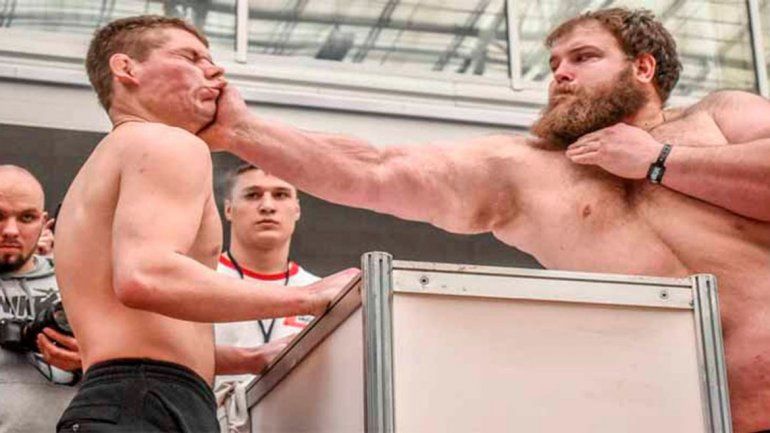 Insólito: granjero de Siberia es el campeón ruso de cachetazos