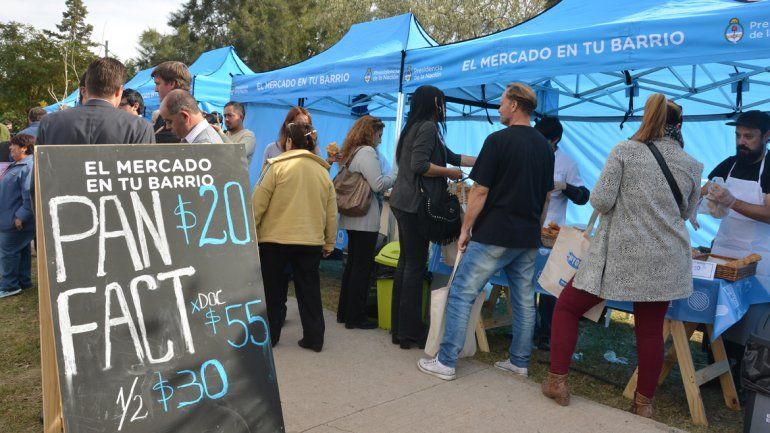 Se inauguró la feria de productores locales en San Lorenzo