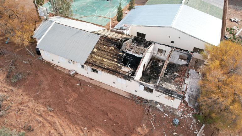 La Escuela 144 de Aguada San Roque a un año de la explosión. Hubo tres víctimas fatales, ente ellas, la docente Mónica Jara. La Escuela 144 de Aguada San Roque a un año de la explosión. Hubo tres víctimas fatales, ente ellas, la docente Mónica Jara.