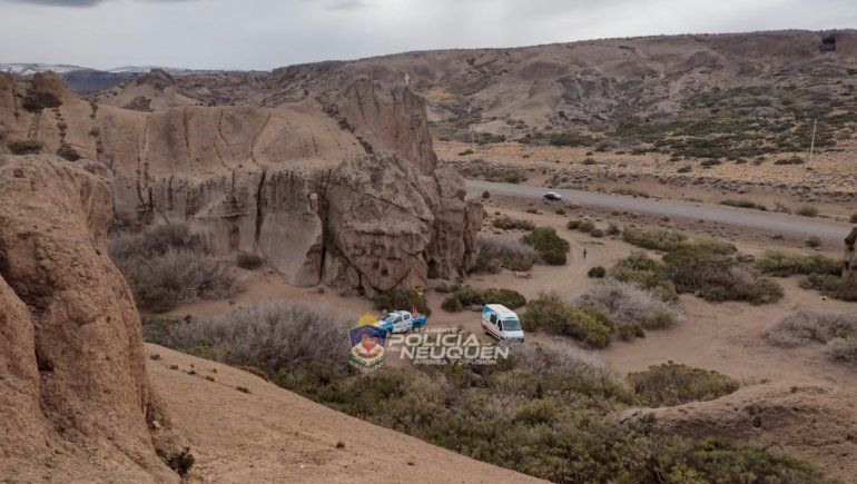 Rescatan a una mujer mayor que se lesionó caminando por las montañas