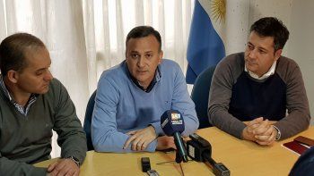 Fernando Schpolianksy, durante la conferencia de prensa.