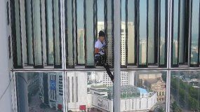 La escalada era un homenaje al proceso de paz que sucede en las Coreas.