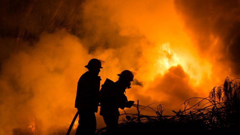 Incendio sobre Ruta 7&nbsp;