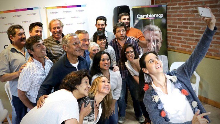 Quiroga comenzó la campaña recorriendo el sur de la provincia