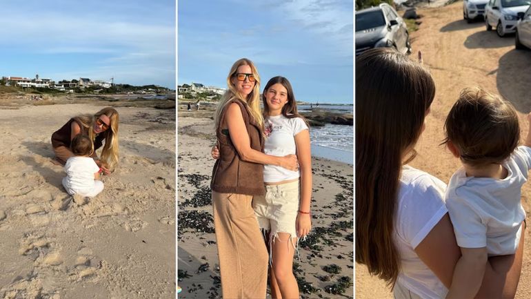 Nicole Neumann y sus hijos Nicole Neumann y sus hijos 