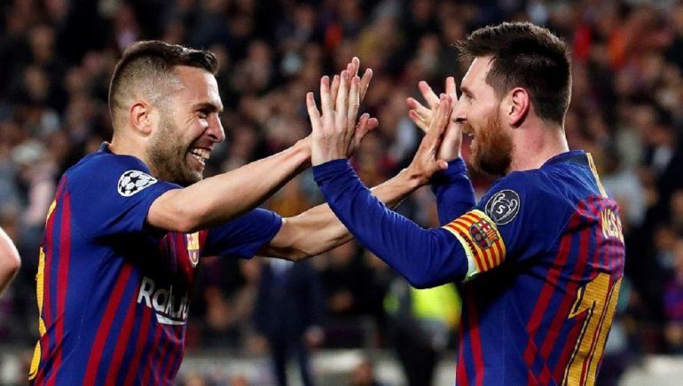 Jordi Alba fue compañero de Leo durante varias temporadas. Jordi Alba fue compañero de Leo durante varias temporadas.