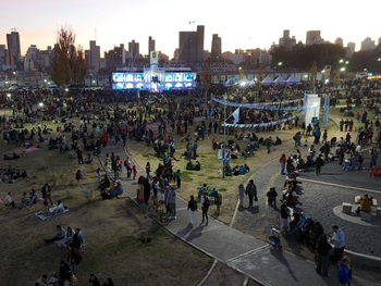 El reciente evento Patria Capital, en el Parque Jaime De Nevares.