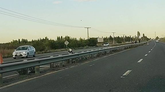 Dos muertes en la Ruta 22 a la altura de Villa Regina.&nbsp;