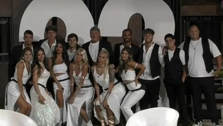 Así fue la fiesta de año nuevo en Gran Hermano.