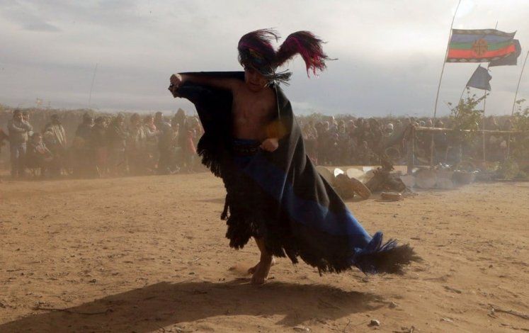 El Año Nuevo Mapuche en 2024 se hizo en el paraje Tratayén donde los dueños denunciaron que no podría ingresar. El Año Nuevo Mapuche en 2024 se hizo en el paraje Tratayén donde los dueños denunciaron que no podría ingresar.