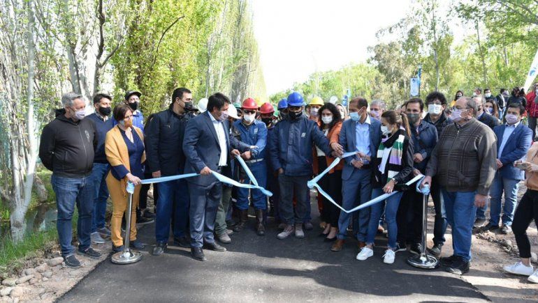 Se habilitaron 2600 metros de Paseo Costero sobre el río Neuquén