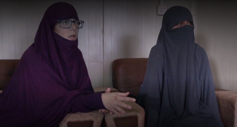 Dos de las mujeres españolas del ISIS que el gobierno quiere repatriar. Dos de las mujeres españolas del ISIS que el gobierno quiere repatriar.