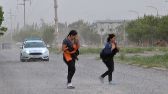 Mucho viento en la región y serias complicaciones por el temporal.&nbsp;