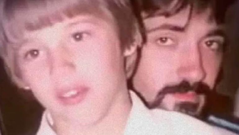 Jody Plauché junto a su padre Gary en una foto familiar antes del horror.
