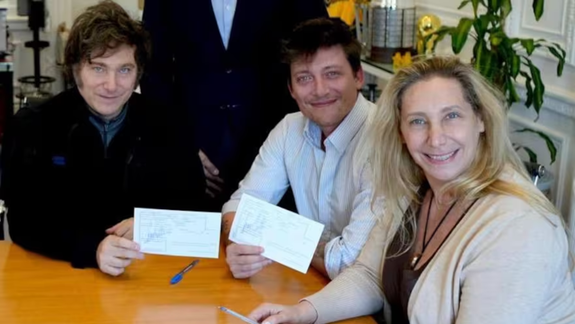 El tridente de hierro del Gobierno de Javier Milei en el peor momento / Foto Archivo