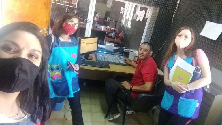 El jardín que revolucionó a El Huecú tuvo su acto de egreso por radio