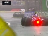 Video: así destrozó su auto Jack Doohan