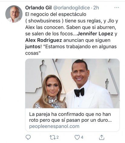 Jennifer López es tendencia por su relación con Alex Rodríguez
