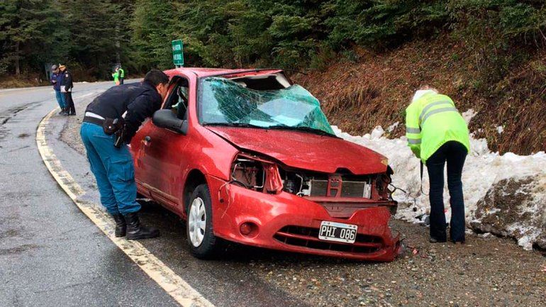 Un matrimonio de Córdoba murió tras chocar con un camión de cargas en Villa la Angostura