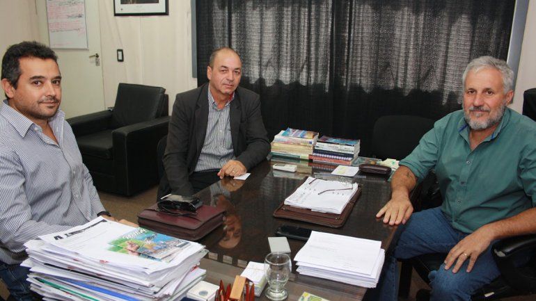 El intendente Andrés Peressini