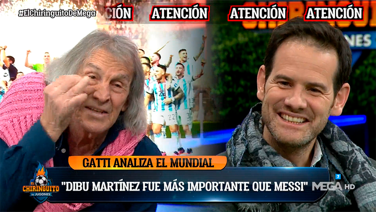 Gatti le bajó el precio a Messi y sostuvo que Dibu Martínez fue el mejor del Mundial