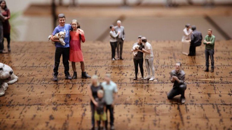 Cuando podés elegir ser tu propio muñequito de torta