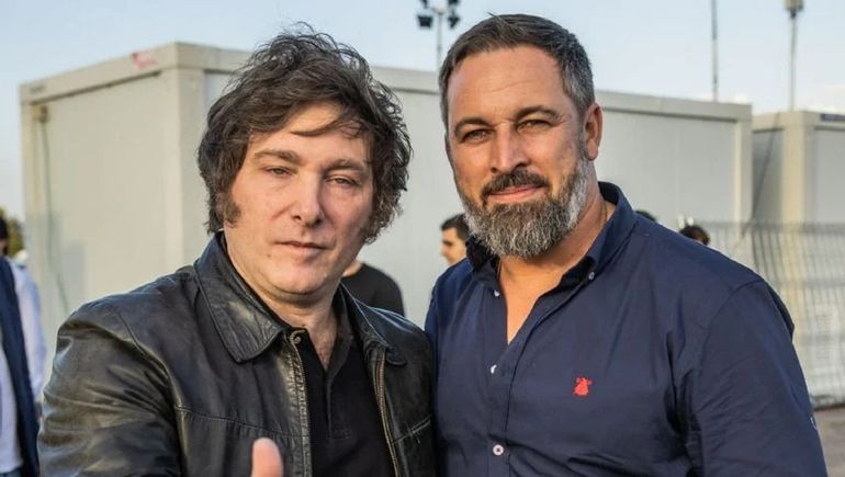 Javier Milei fue felicitado por los líderes de la derecha