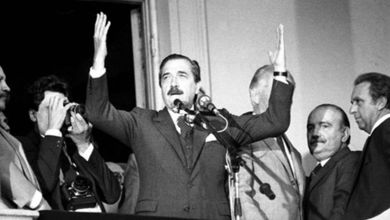 Los homenajes a Raúl Alfonsín no se hicieron esperar.