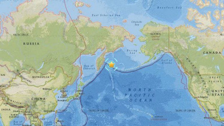 Un sismo sacudió Rusia y hubo temor por tsunami