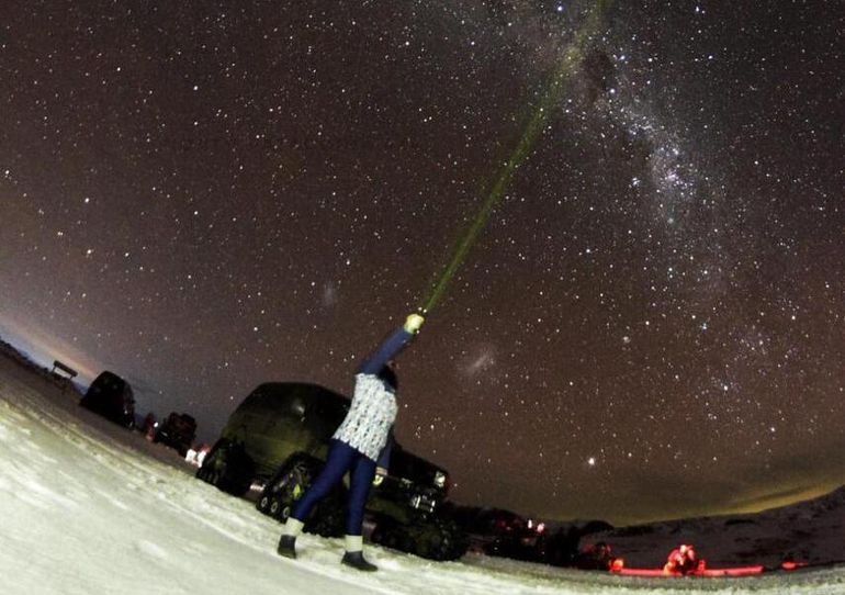 Termas bajo las estrellas. Foto: gentileza de Ricardo Ledesma. Termas bajo las estrellas. Foto: gentileza de Ricardo Ledesma.