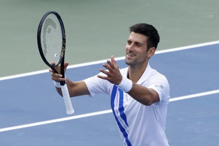 Mirá el blooper de Djokovic en el Masters de Cincinatti