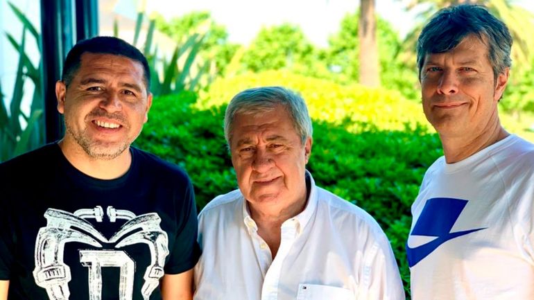 Mario Pergolini y Riquelme juntos, previo a su pelea Mario Pergolini y Riquelme juntos, previo a su pelea